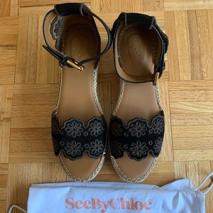 See by Chloé Platform Espadrille Sandals